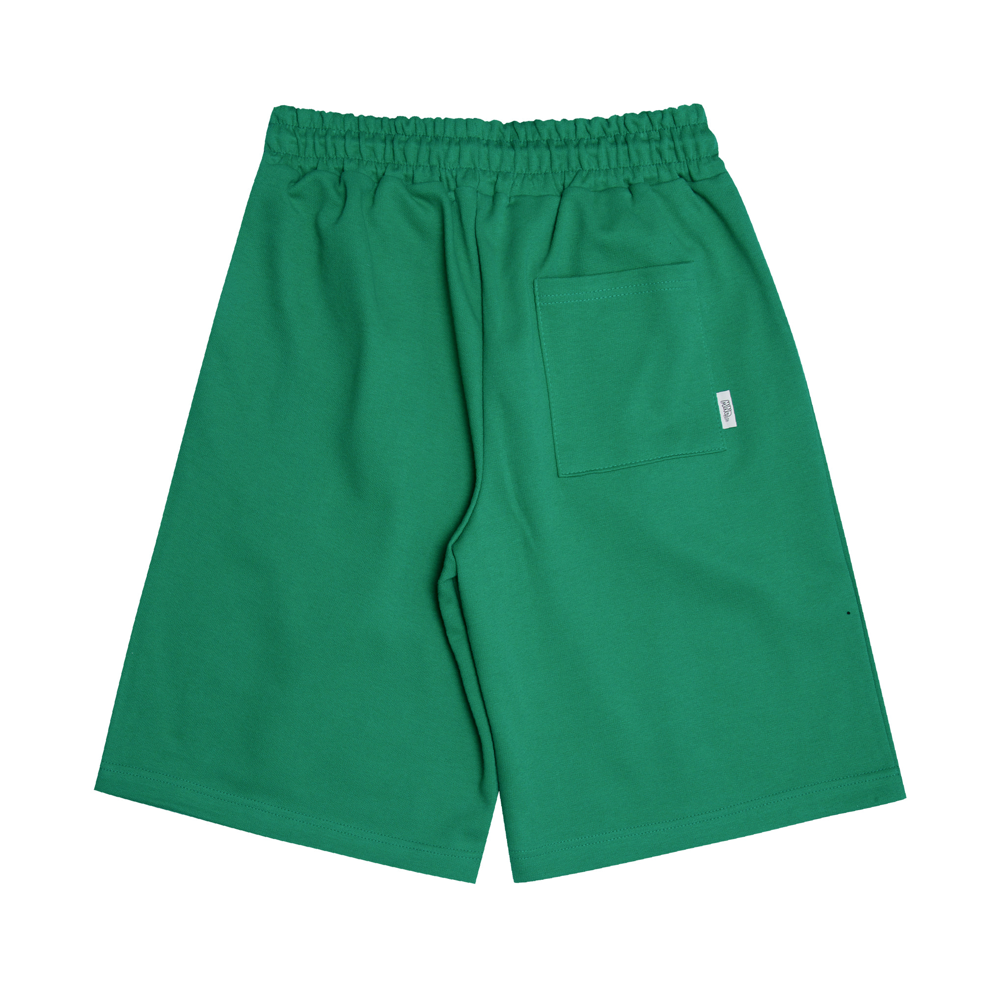 Double terry Bermuda pants (Green)